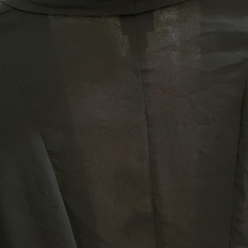 Eileen Fisher Long Sleeved 1 Button Silk Blazer - Picture 8 of 8